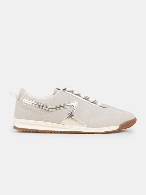 Baskets grises femme (36-41)