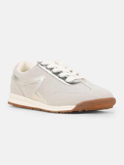 Baskets grises femme (36-41)