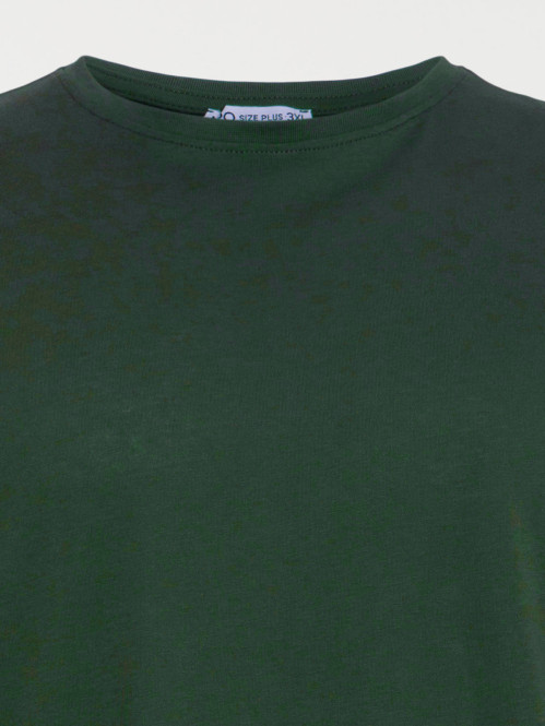 T-shirt col rond grande...