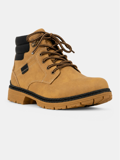 Boots coloris tan homme...