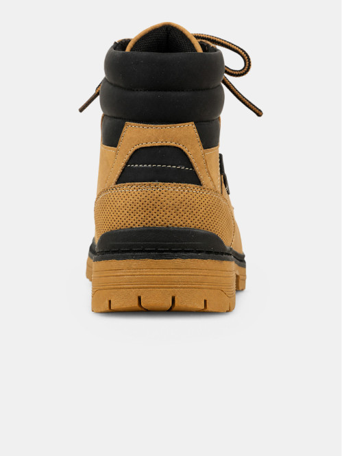 Boots coloris tan homme...