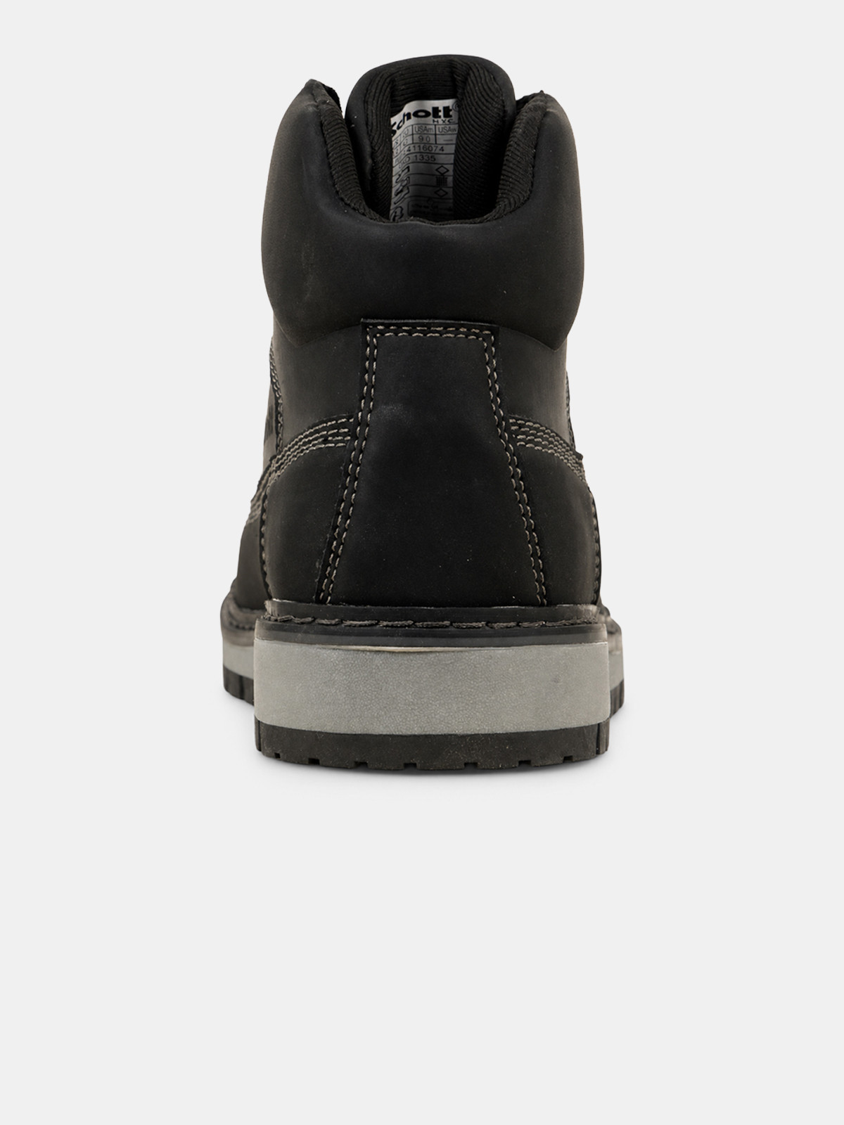 Boots SCHOTT DOCKS noir homme (41-45) Boots SCHOTT DOCKS noir homme (41-45)