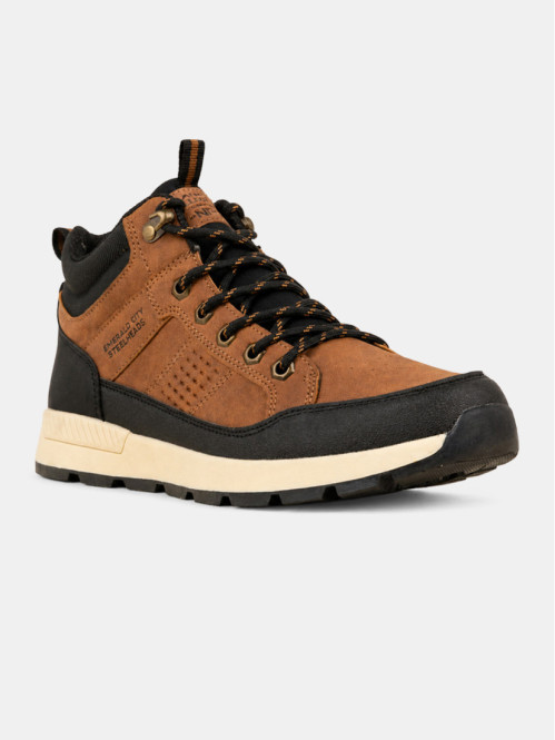 Boots coloris tan à lacet homme (40-46)