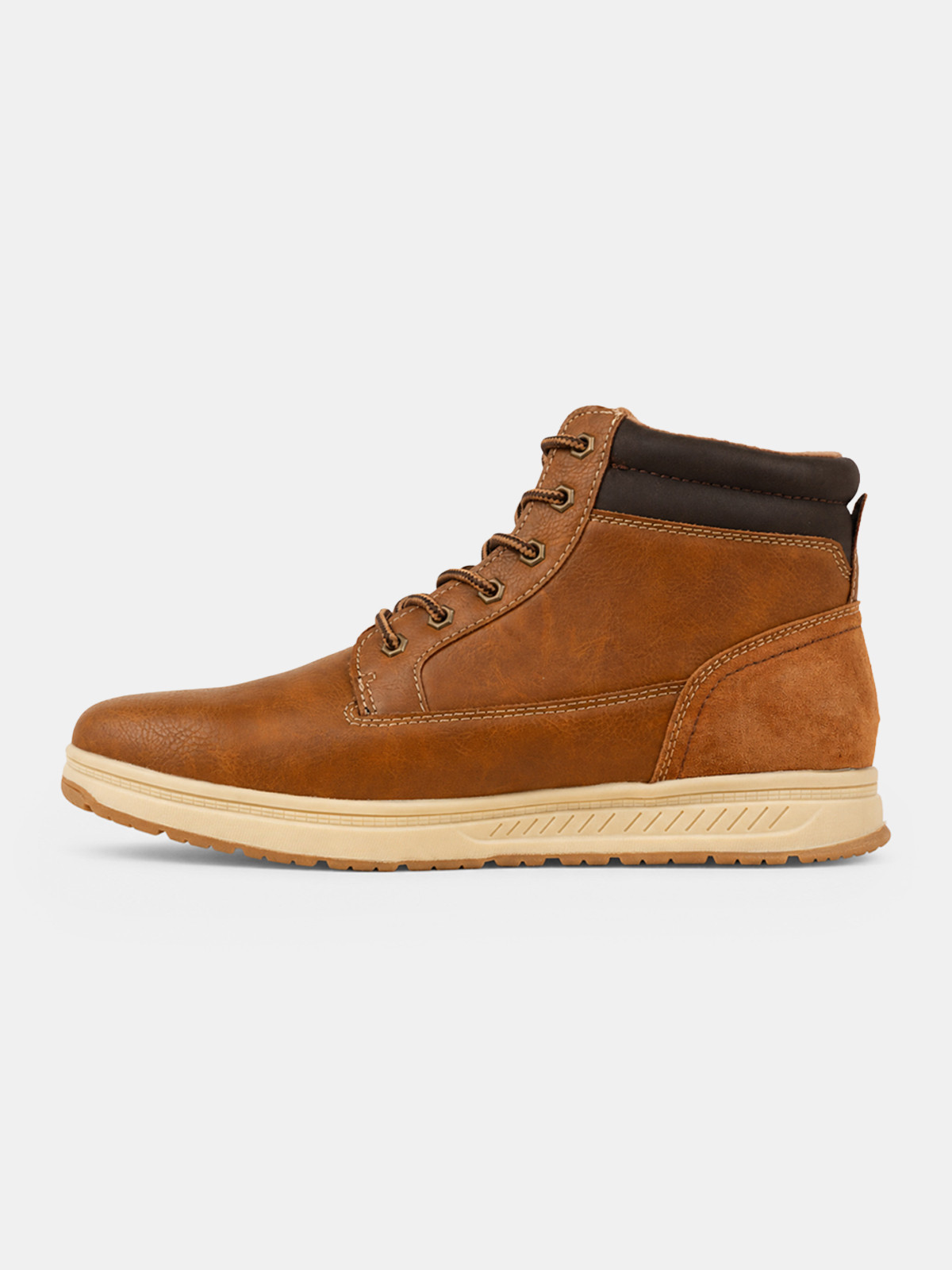 Boots montantes marron homme (40-46) Boots montantes marron homme (40-46)