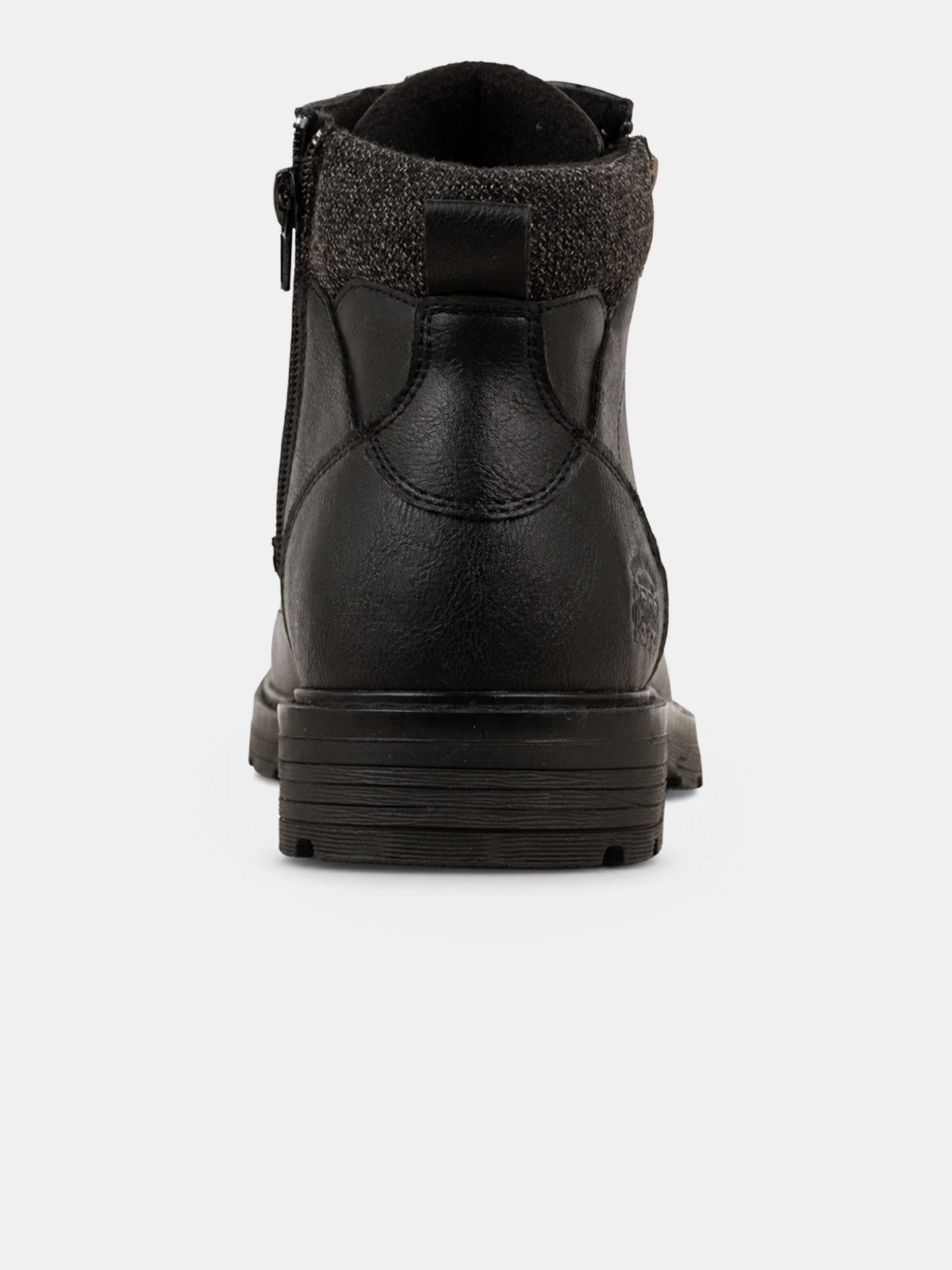 Boots noires lacets homme (40-46)