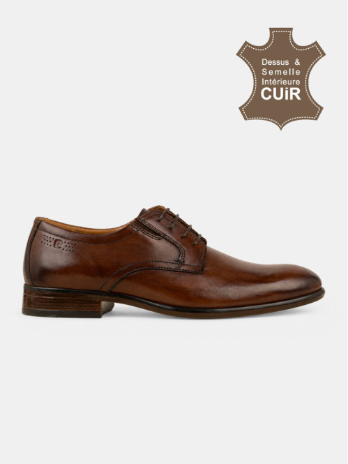 Chaussure de ville en cuir...