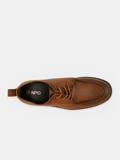 Chaussures lacets marron...
