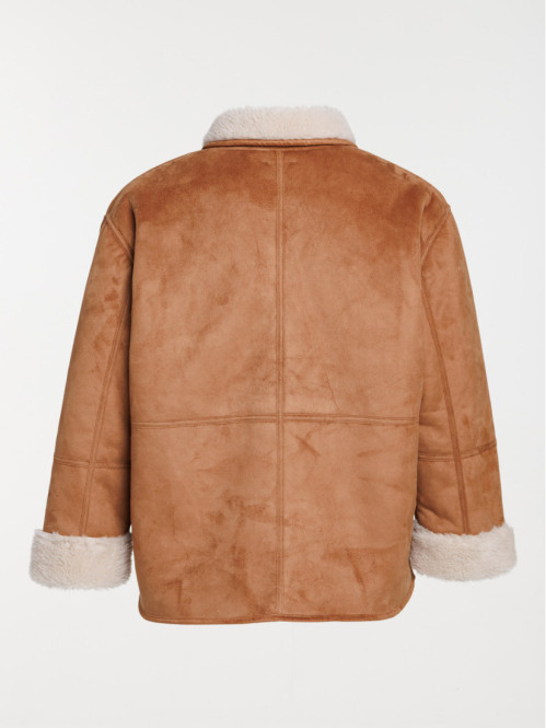 Manteau camel grande taille...