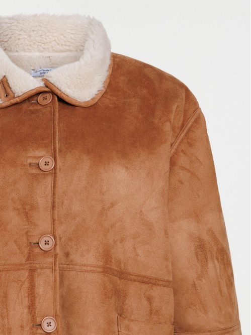Manteau camel grande taille...