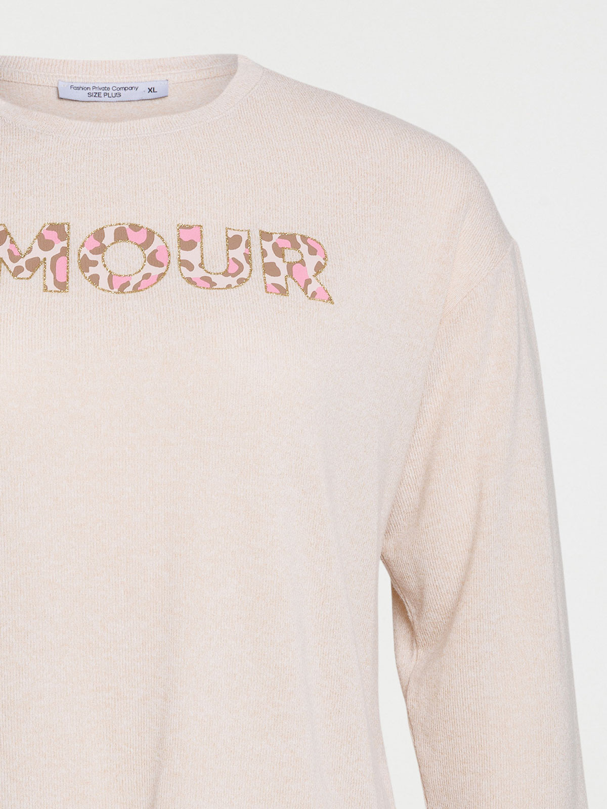 T-shirt amour femme grande taille
