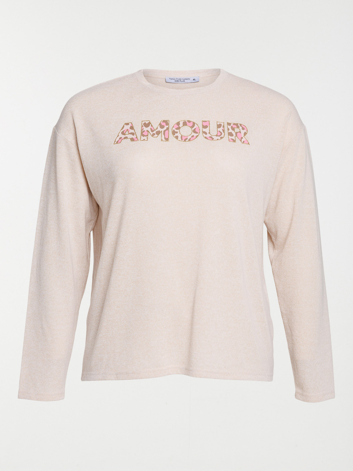 T-shirt amour femme grande taille