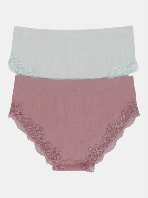 Lot de 2 culottes femme...