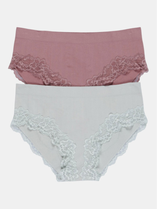 Lot de 2 culottes femme...