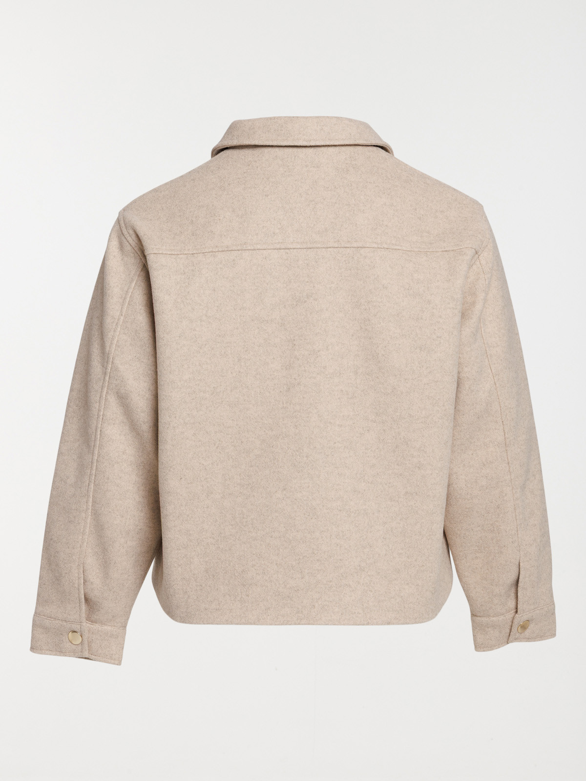Veste beige chiné grande taille femme Veste beige chiné grande taille femme
