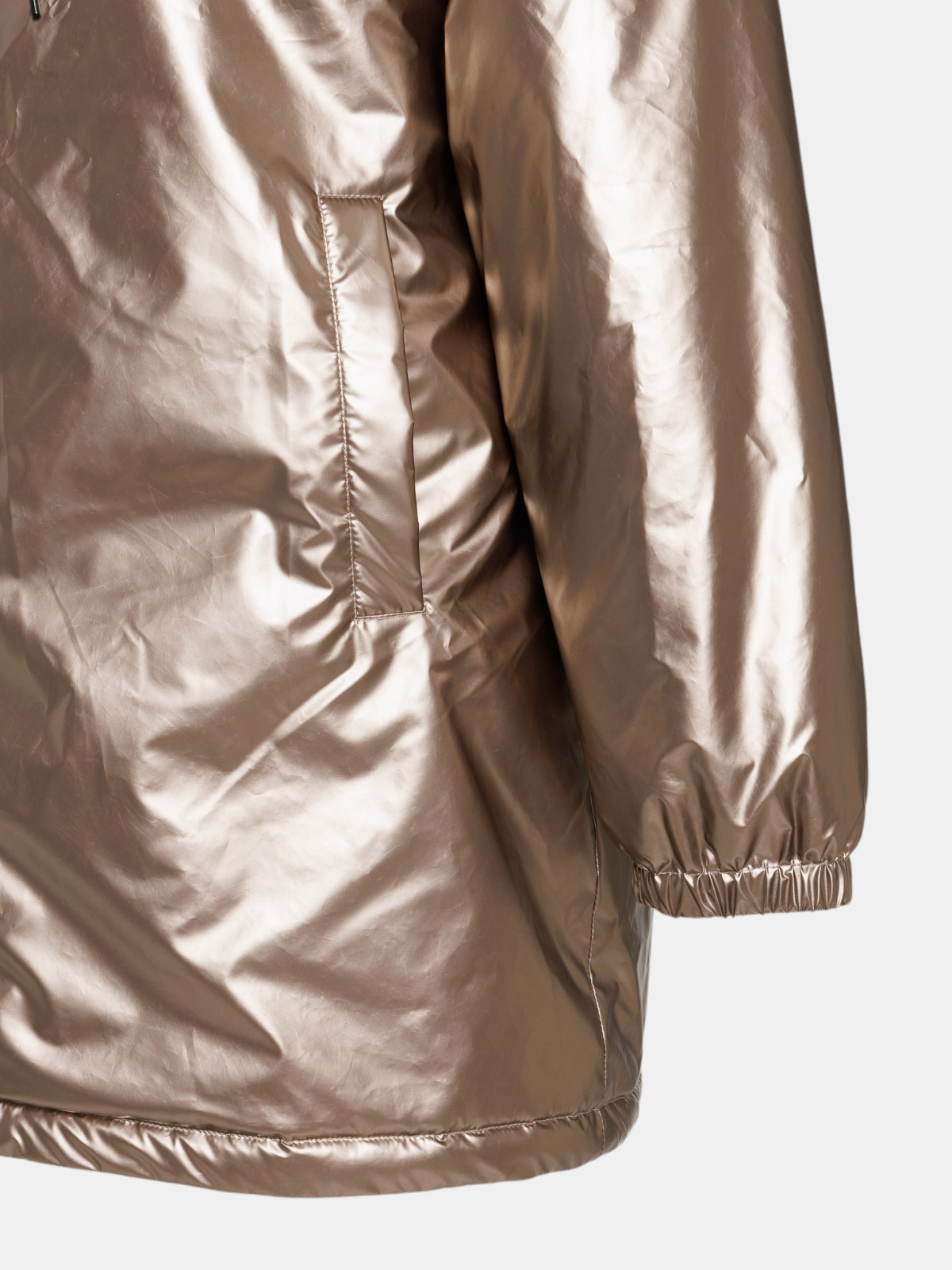 Parka effet métal grande taille femme Parka effet métal grande taille femme
