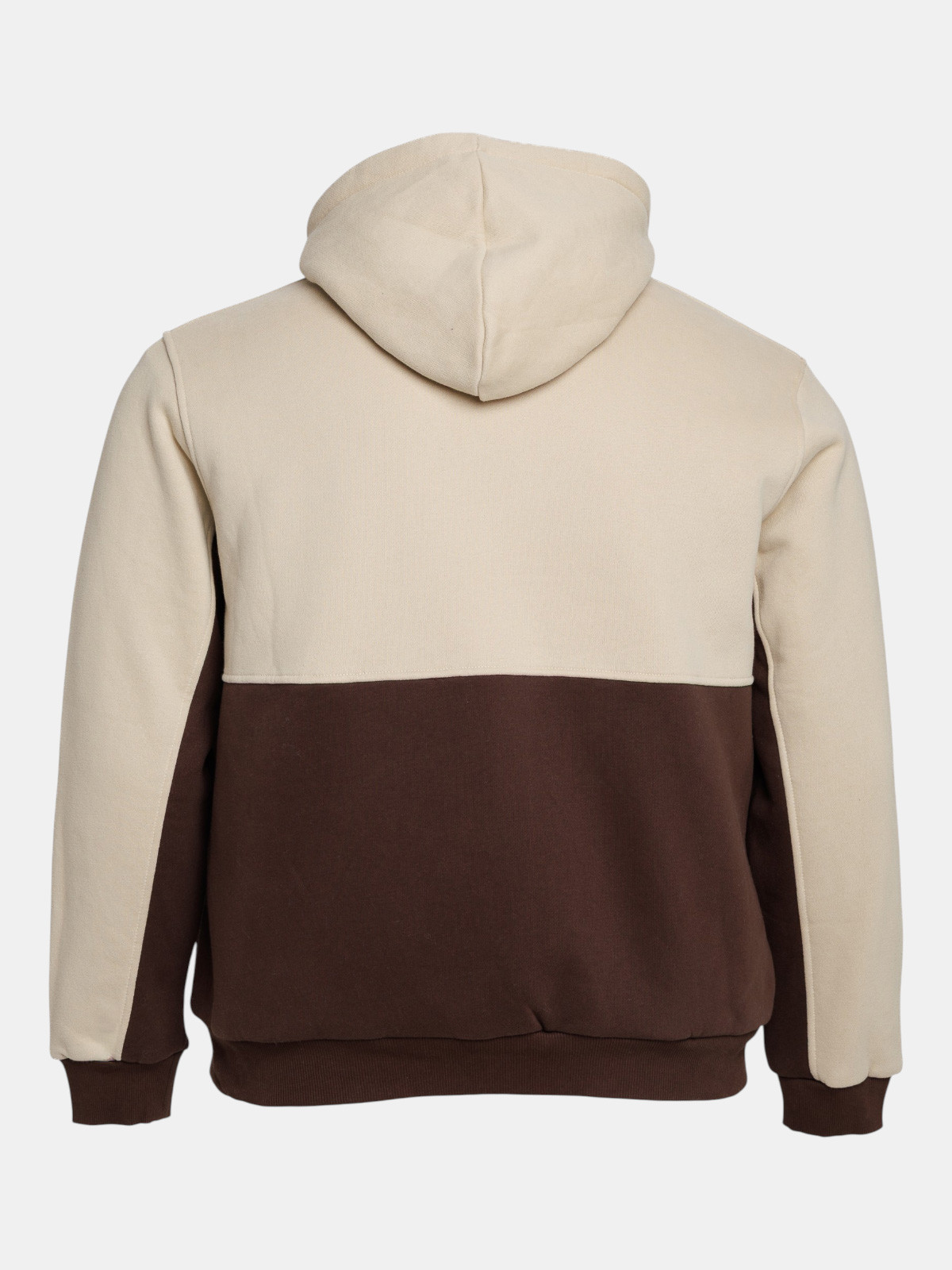 Sweat à capuche doublé bicolore homme Sweat à capuche doublé bicolore homme