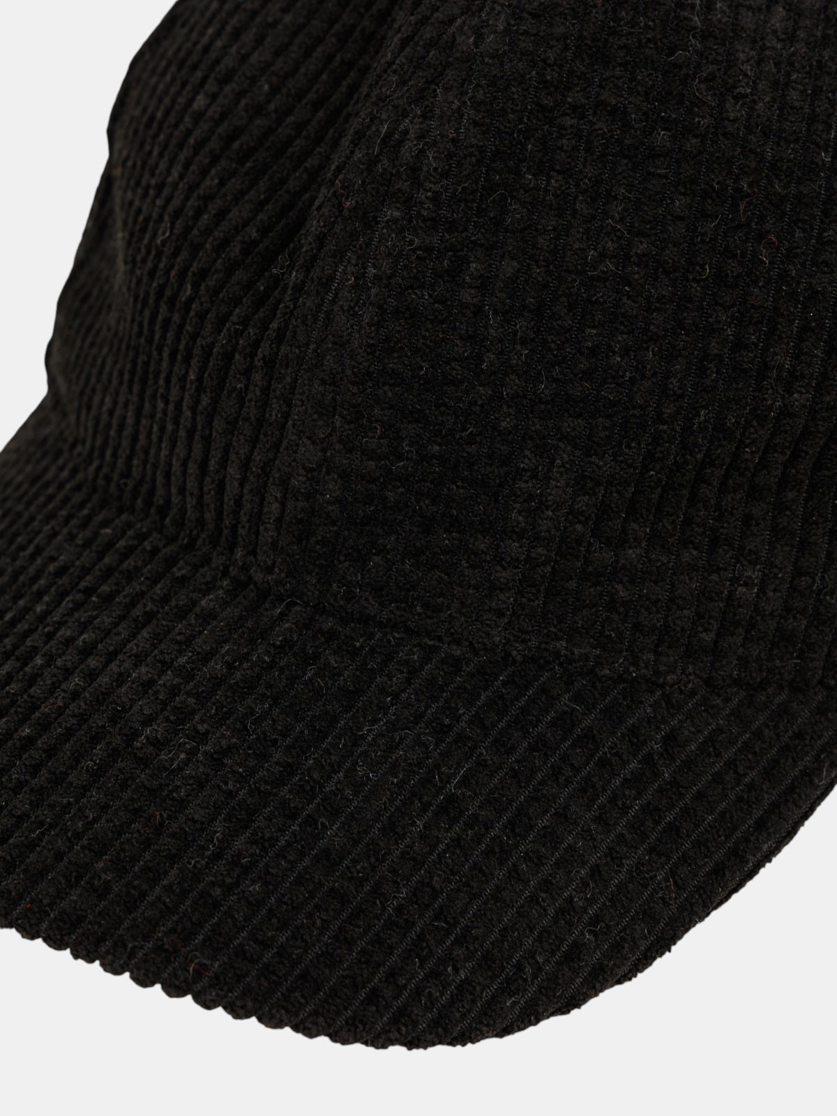 Casquette noire en velours homme Casquette noire en velours homme