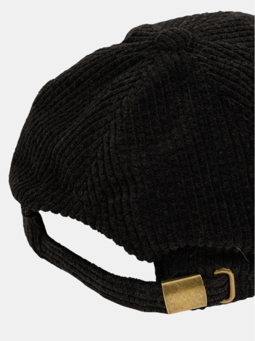 Casquette noire en velours...