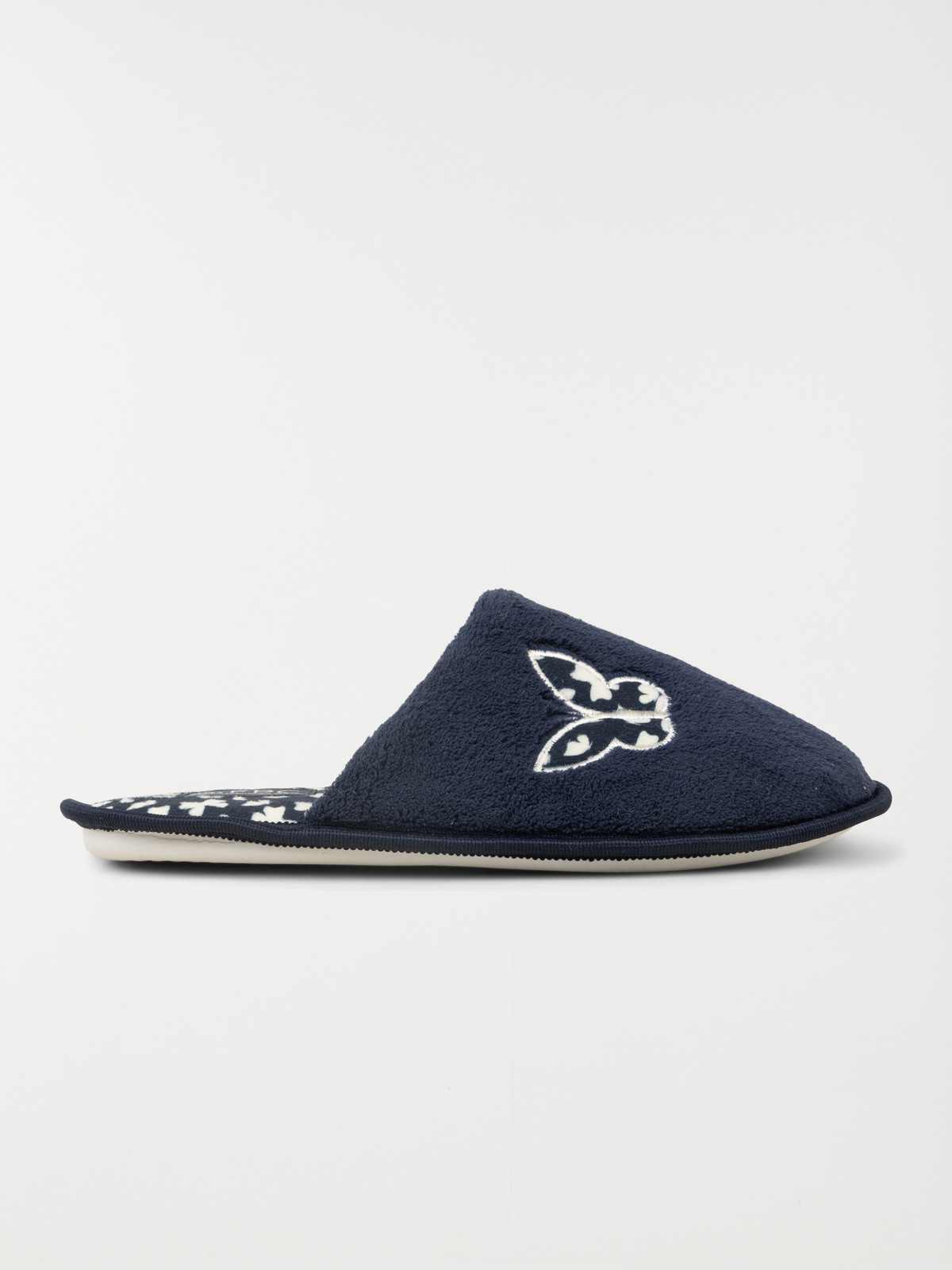 Chausson mule femme marine (36-41)