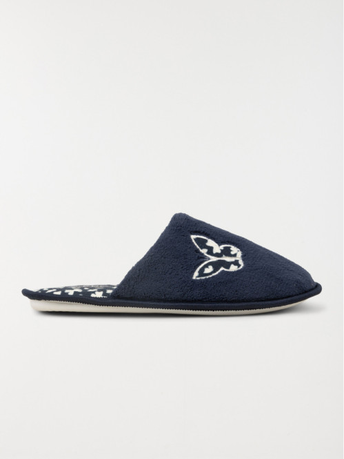 Chausson mule femme marine (36-41)