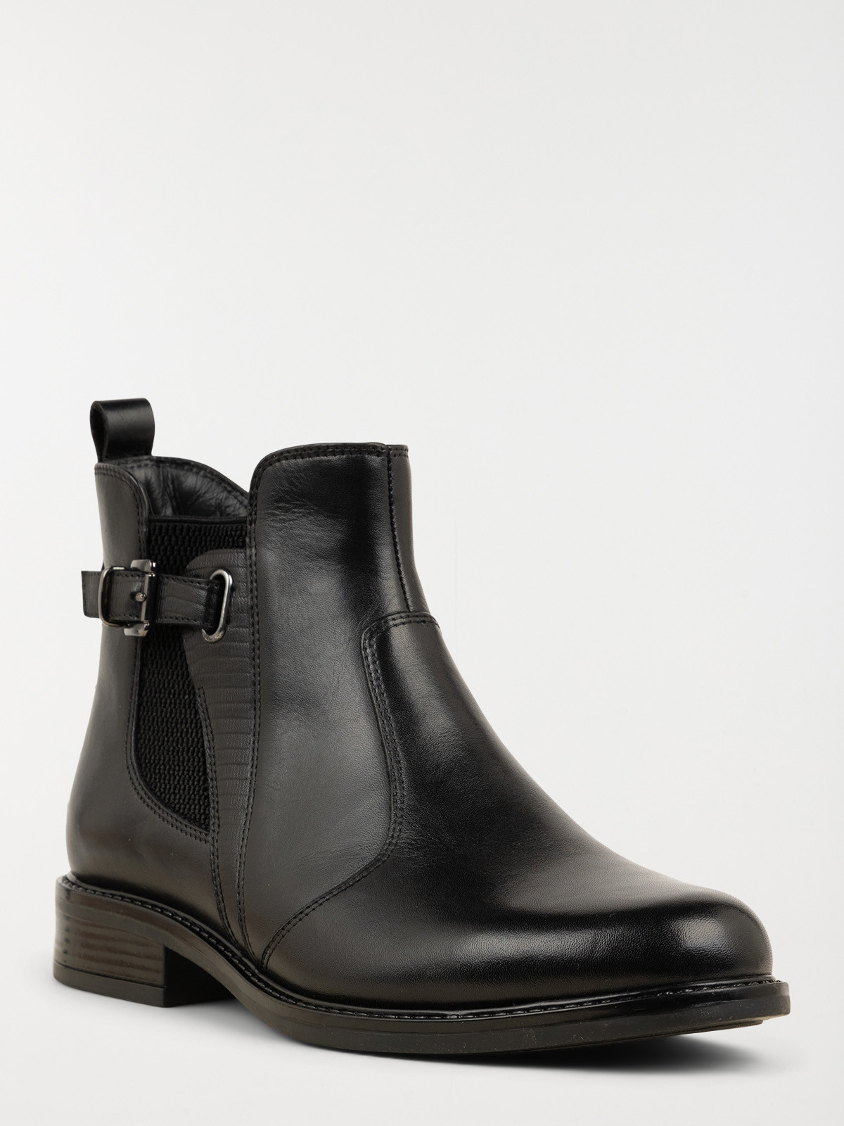 Bottines noires zippées femme (36-41) Bottines noires zippées femme (36-41)