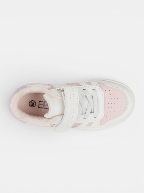 Baskets résistantes roses fille (31-36)