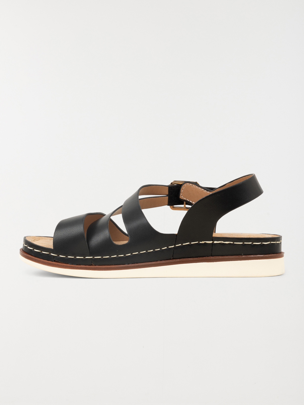 Sandales confort femme noir (36-41) Sandales confort femme noir (36-41)