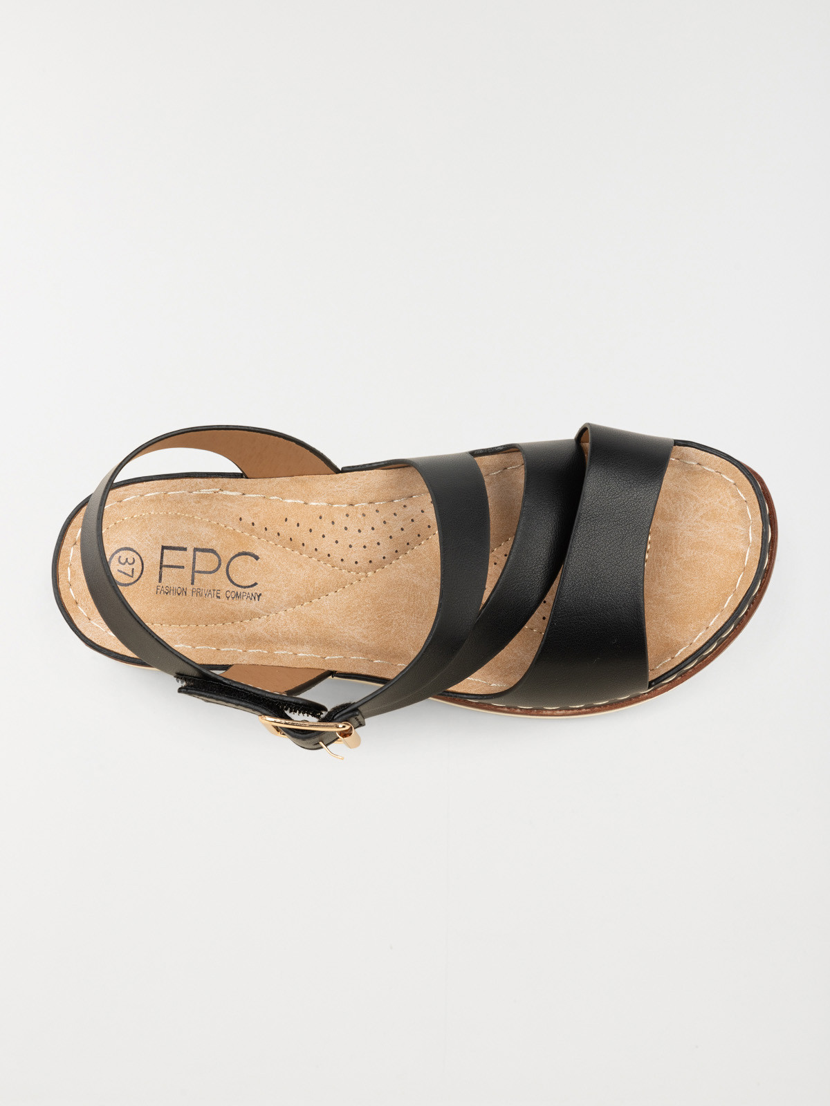 Sandales confort femme noir (36-41) Sandales confort femme noir (36-41)