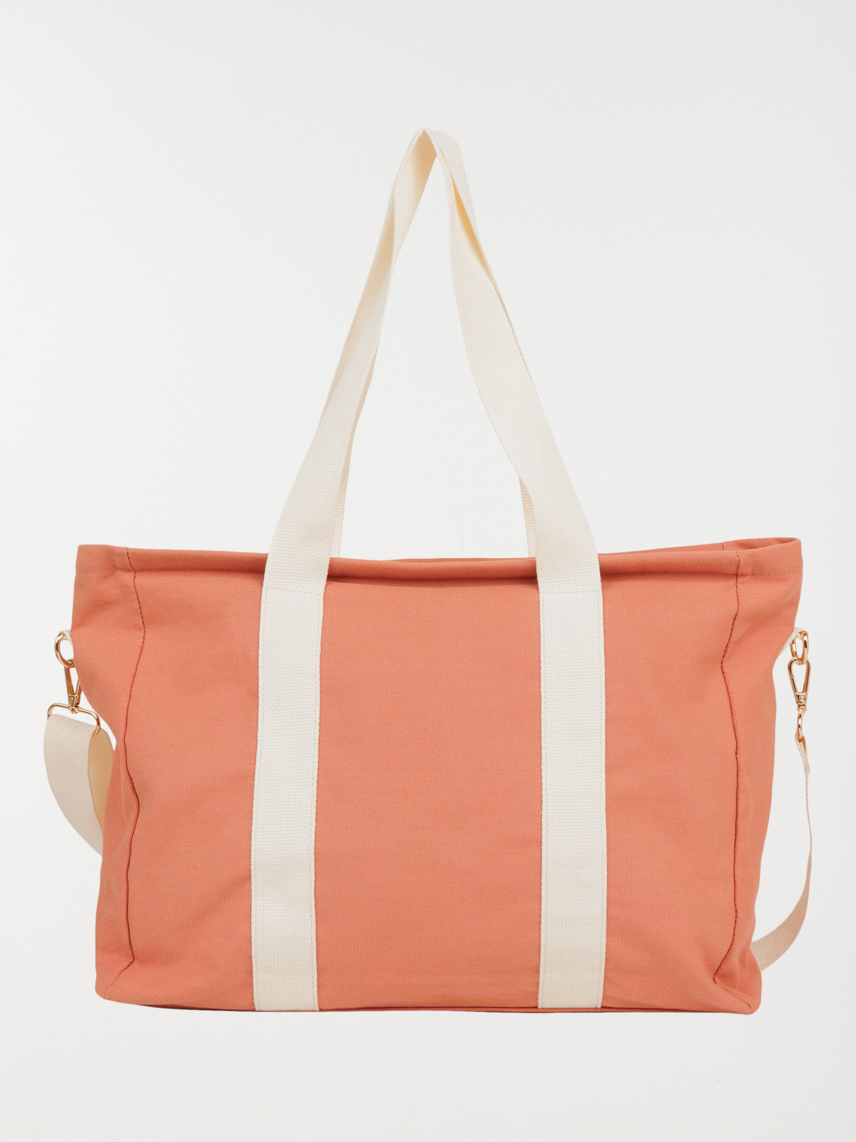 Sac cabas tissus bicolore femme