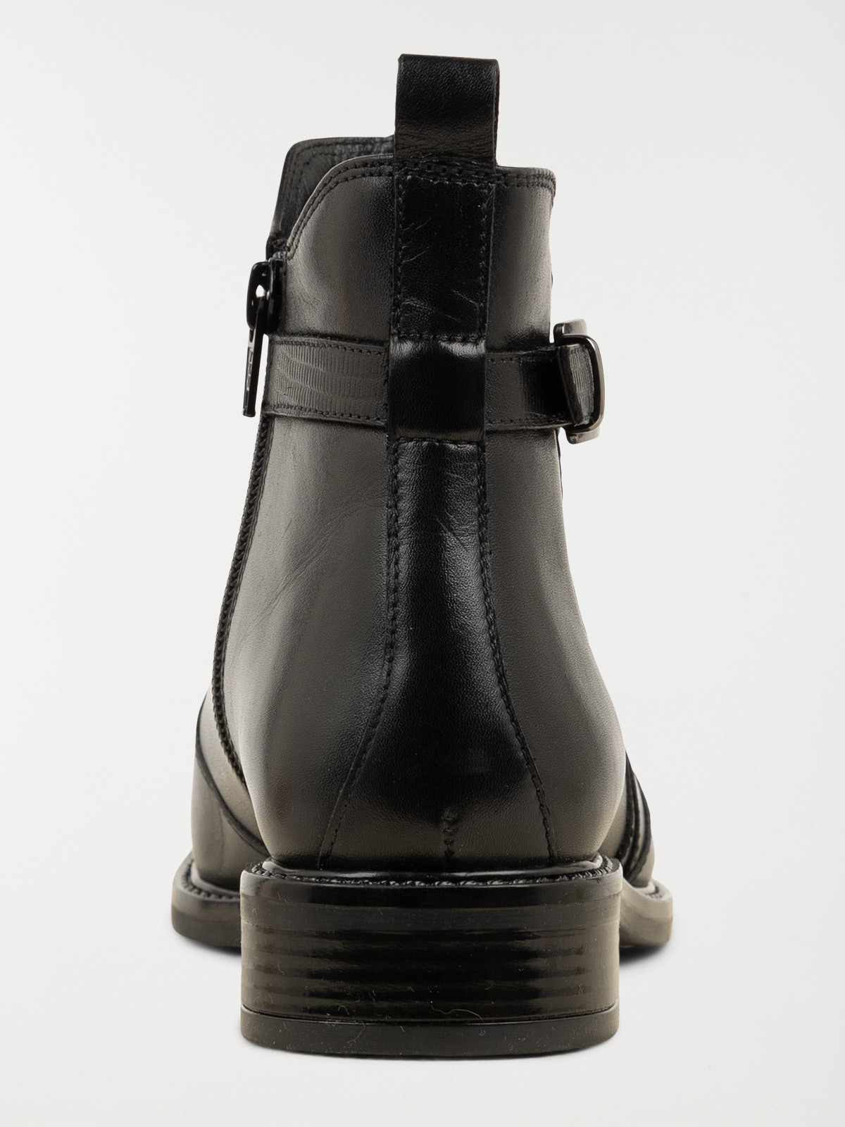 Bottines noires zippées femme (36-41) Bottines noires zippées femme (36-41)