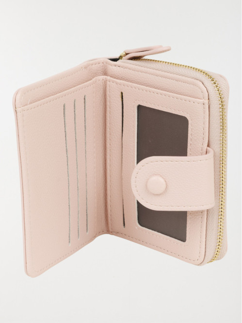 Porte-monnaie imprimé carreaux femme Porte-monnaie imprimé carreaux femme
