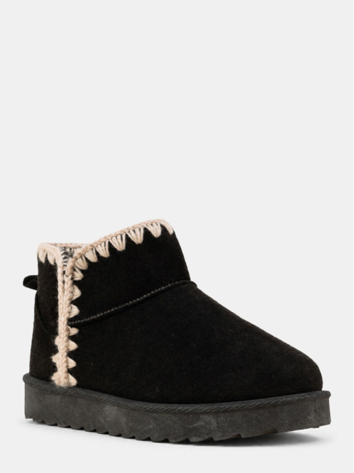 Boots noires fille (31-35)