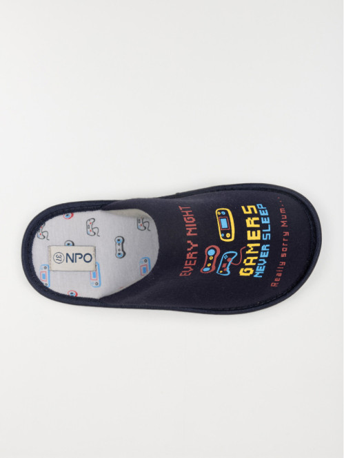 Chaussons mules jeu vidéo garçon (32-39) Chaussons mules jeu vidéo garçon (32-39)