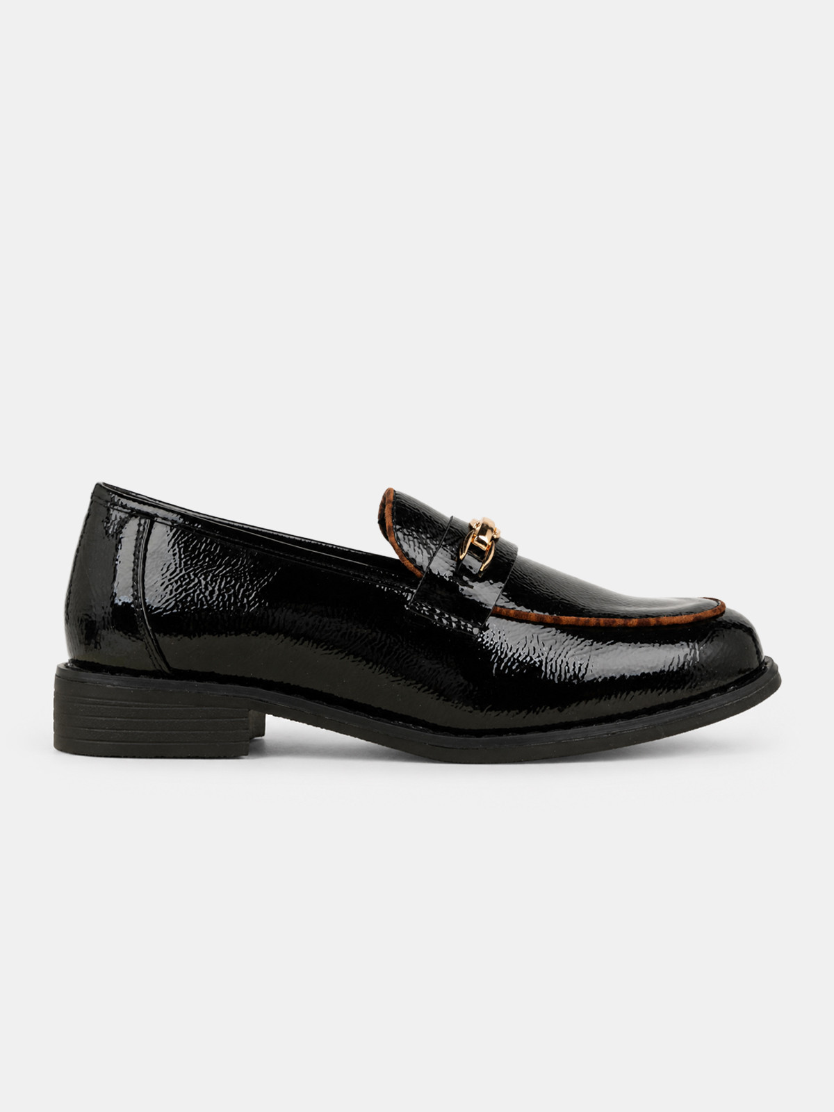 Mocassins noirs léopard femme (37-42) Mocassins noirs léopard femme (37-42)