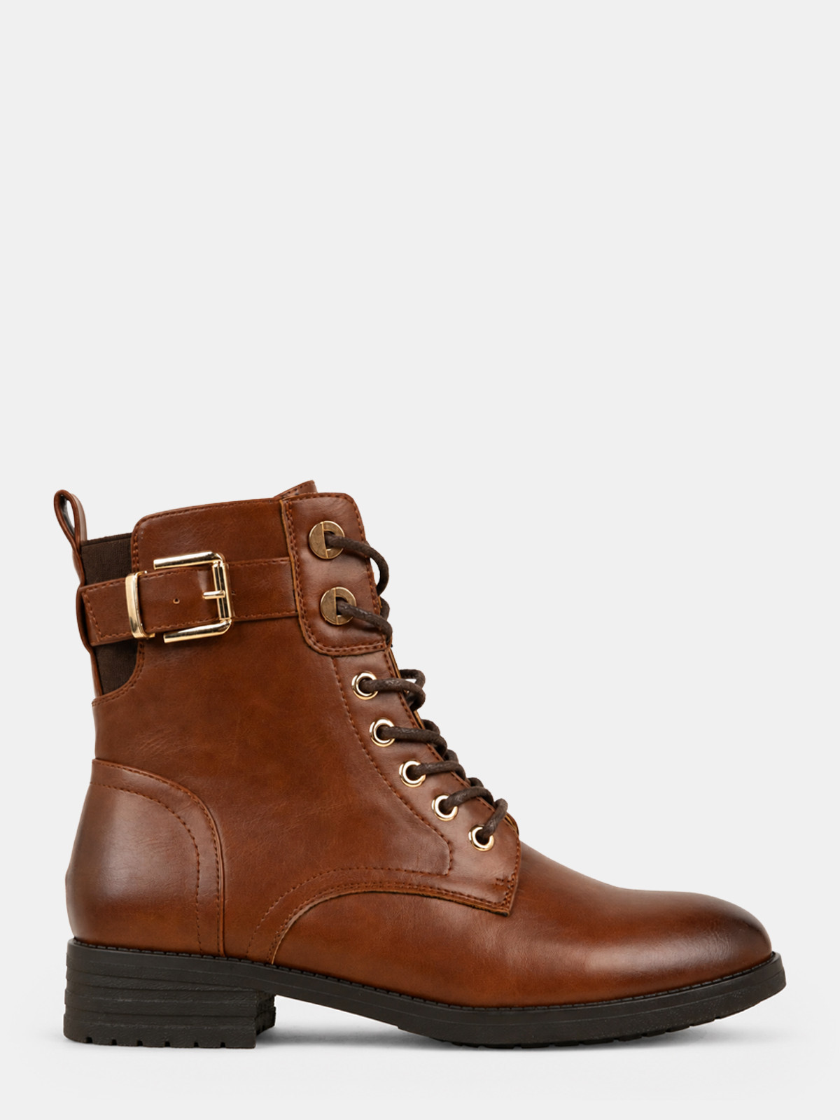 Bottines plates zip lacet femme (36-41) Bottines plates zip lacet femme (36-41)