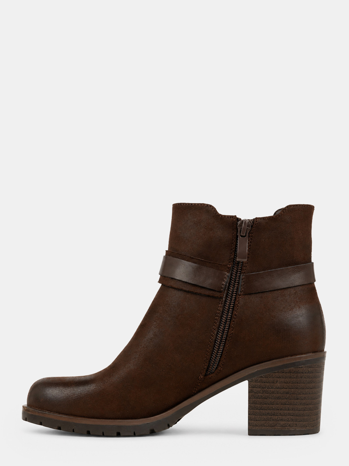 Bottines à talon marron femme (36-41)