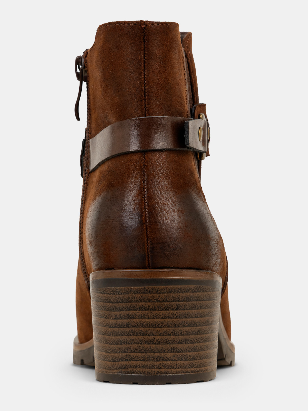 Bottines à talon marron femme (36-41)