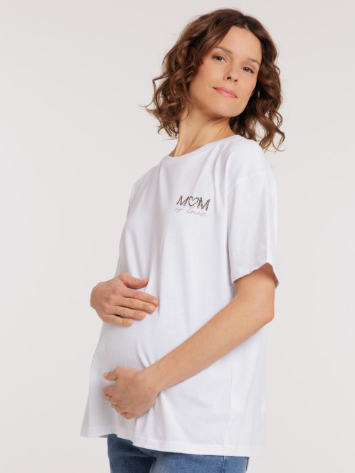 T-shirt mom of love femme...