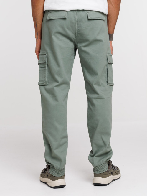 Pantalon cargo coloris vert...