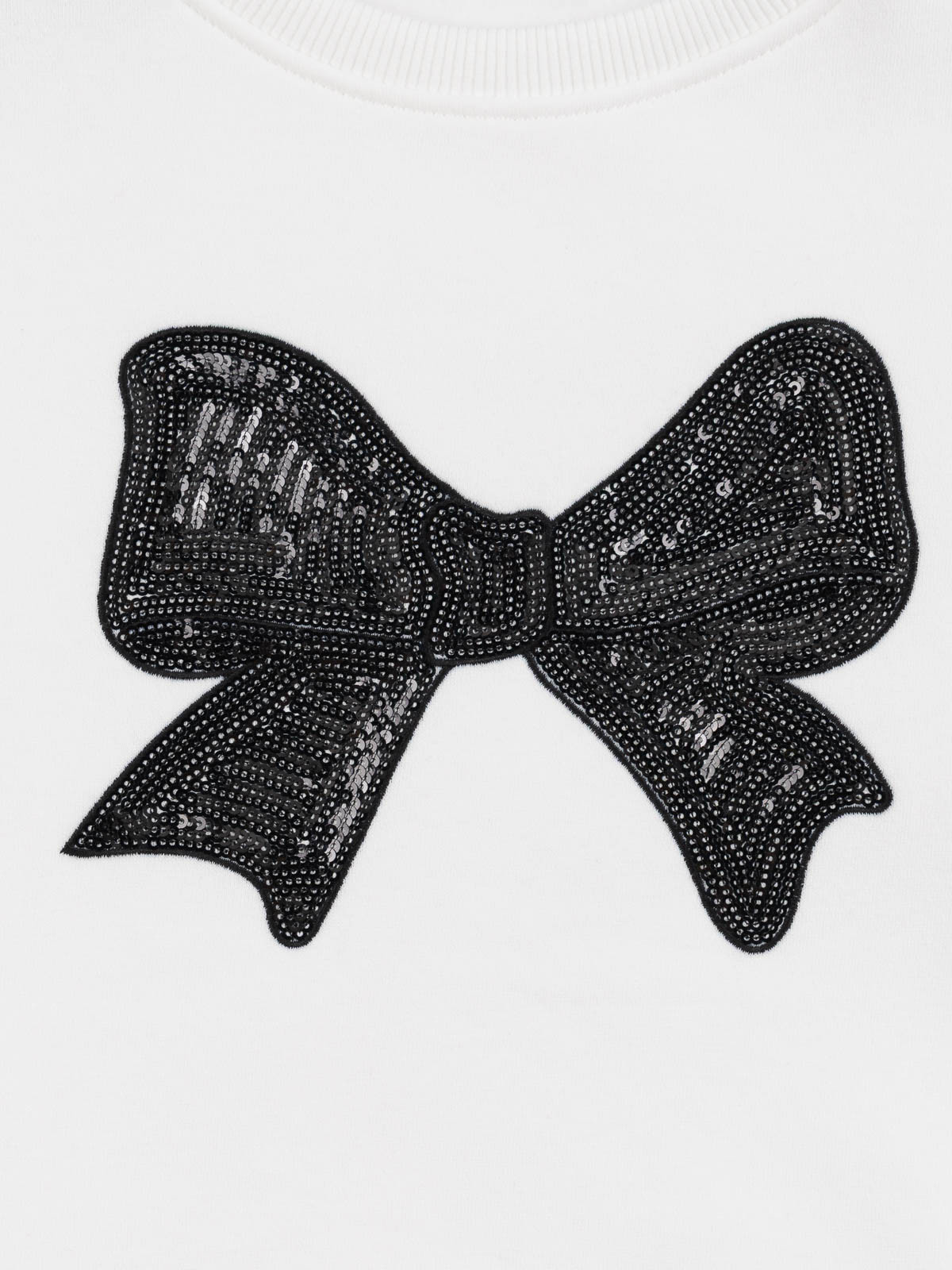 Sweat noeud en sequin fille (3-12A)