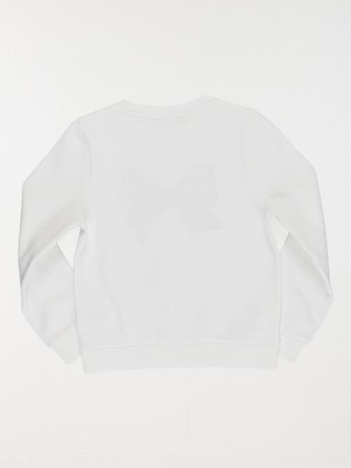 Sweat noeud en sequin fille...