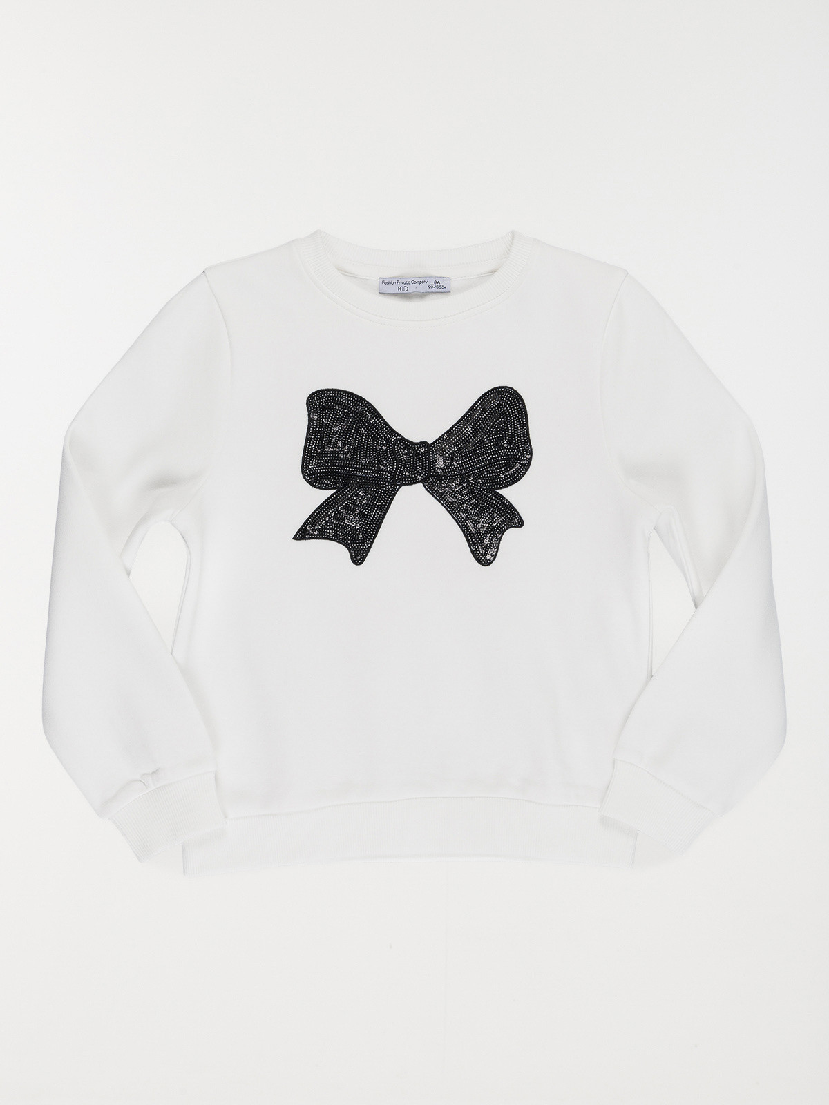 Sweat noeud en sequin fille (3-12A)