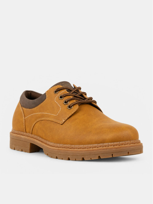 Chaussures lacets tan homme...