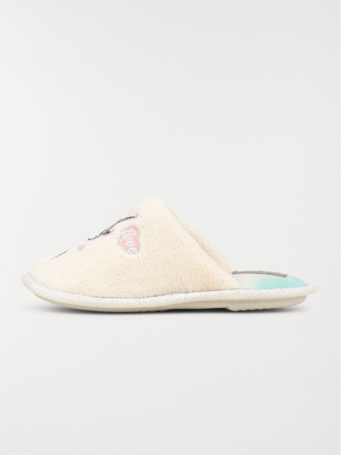 Chaussons mules licorne fille (31-35)