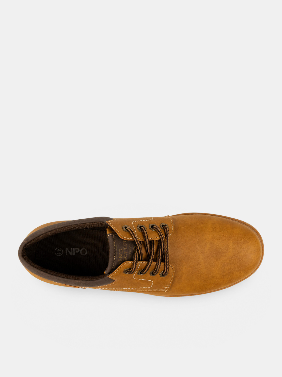 Chaussures lacets tan homme (41-46)