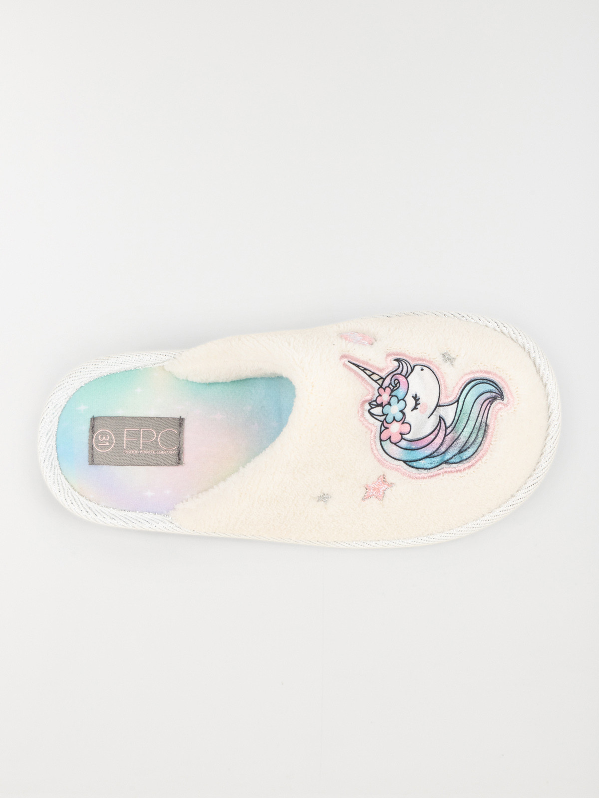 Chaussons mules licorne fille (31-35)