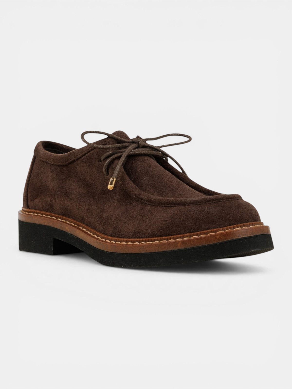 Derby lacet marron femme (36-41) Derby lacet marron femme (36-41)