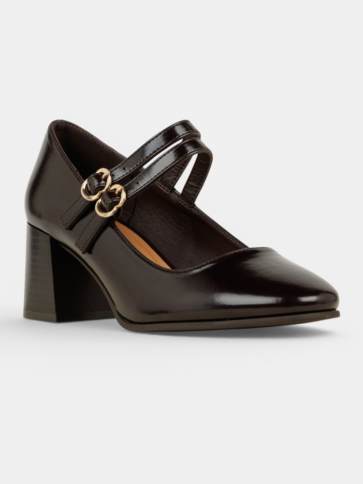 Escarpins marrons brides femme (36-41)