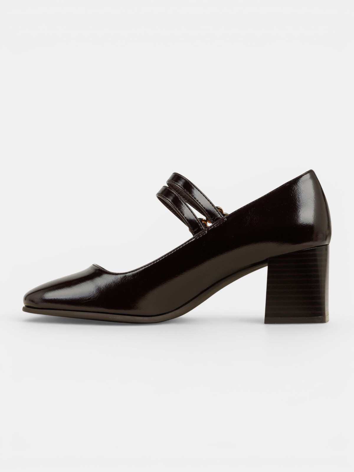 Escarpins marrons brides femme (36-41)