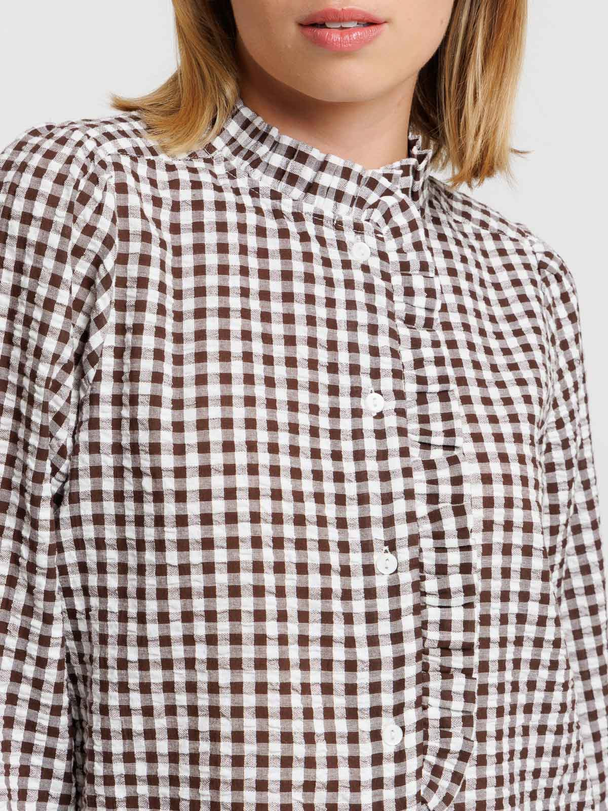 Chemise à carreaux vichy femme Chemise à carreaux vichy femme